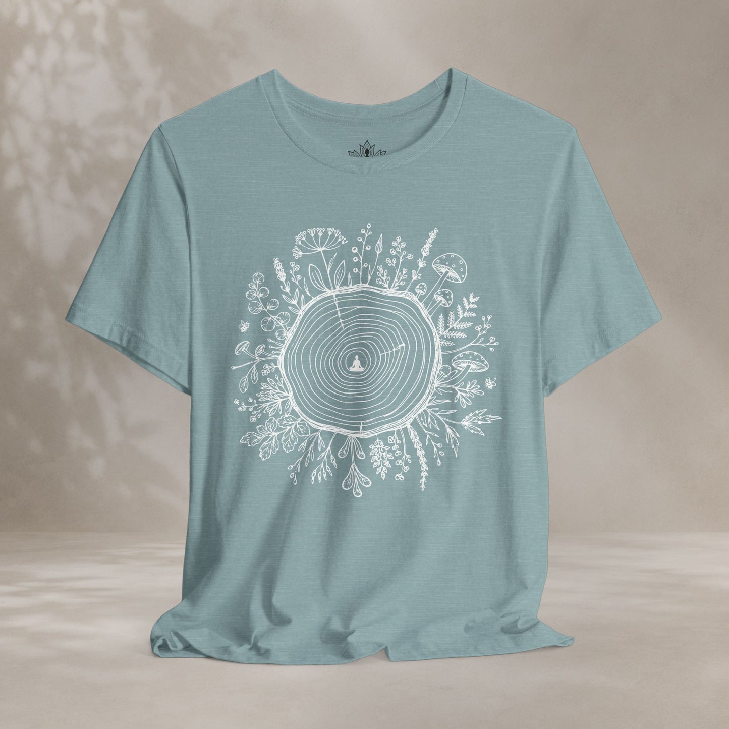 The Quiet Center Botanical Tee