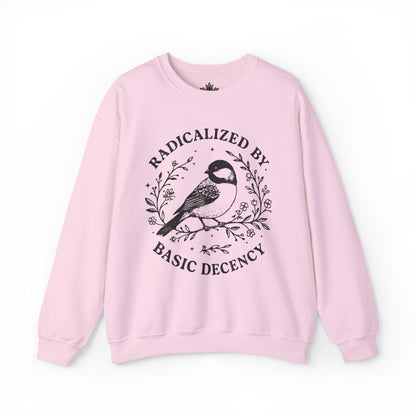 Radicalized By Basic Decency Sweatshirt