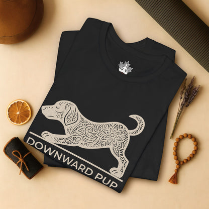 Balance Sausage Dog - Downward Pup Tee