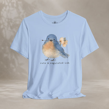 Cute & Regulated-ish Blue Bird Tee