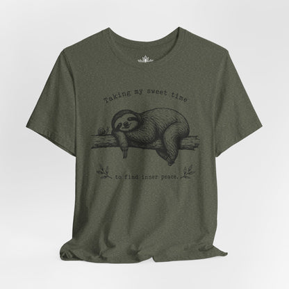 Taking My Sweet Time Sloth Tee