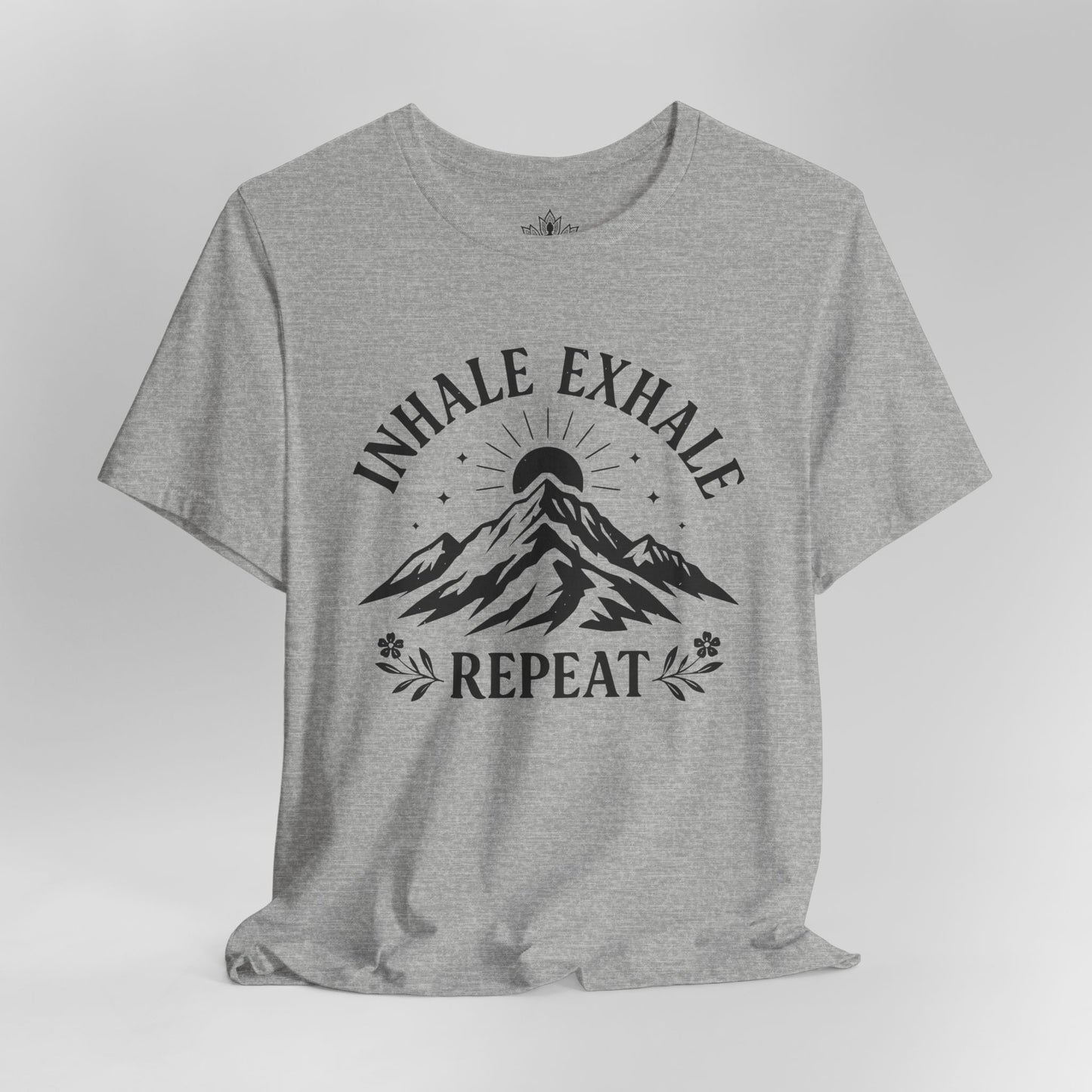 Inhale Exhale Repeat Mountain Men Tee