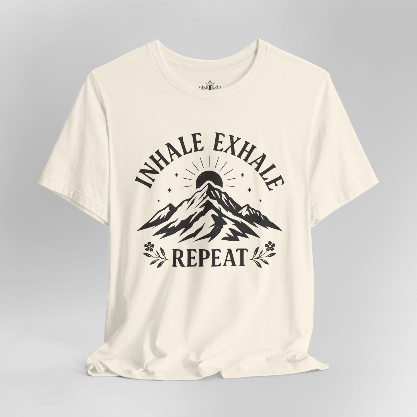 Inhale Exhale Repeat Mountain Men Tee