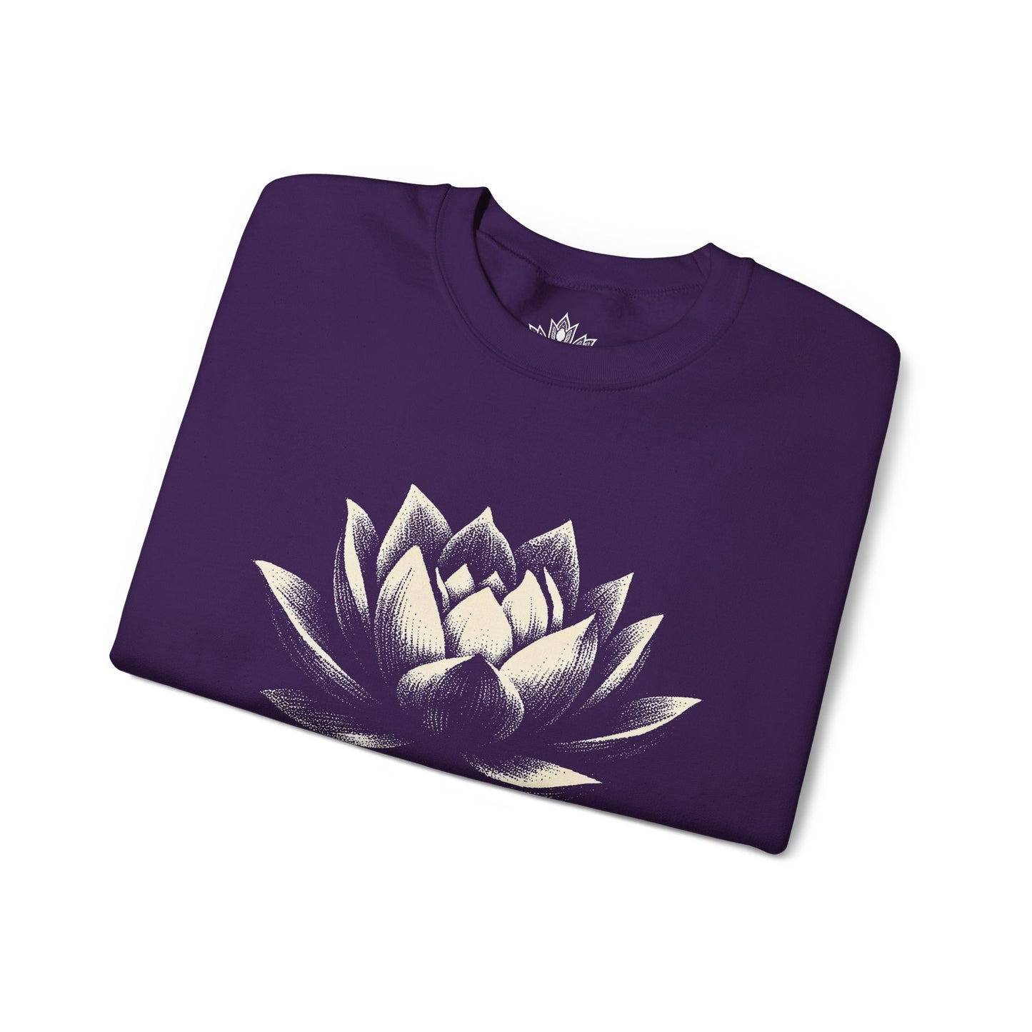 White Lotus Shadow Art Sweatshirt