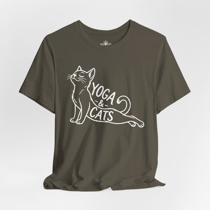 Yoga & Cats Tee
