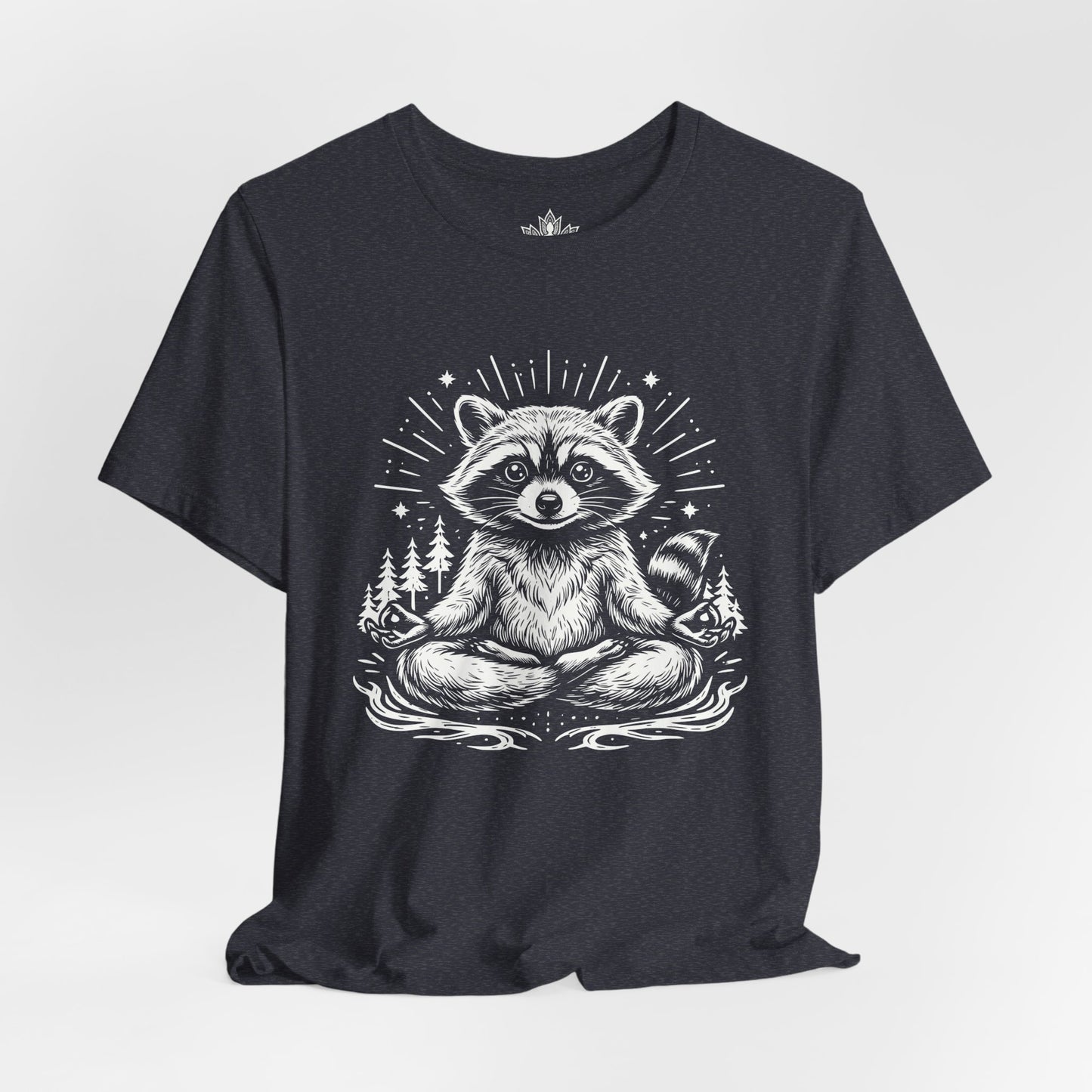 Meditating Raccoon Men Tee