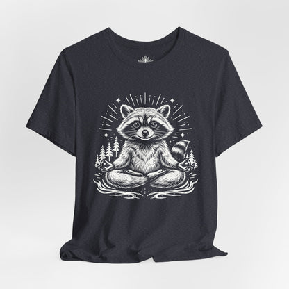 Meditating Raccoon Men Tee