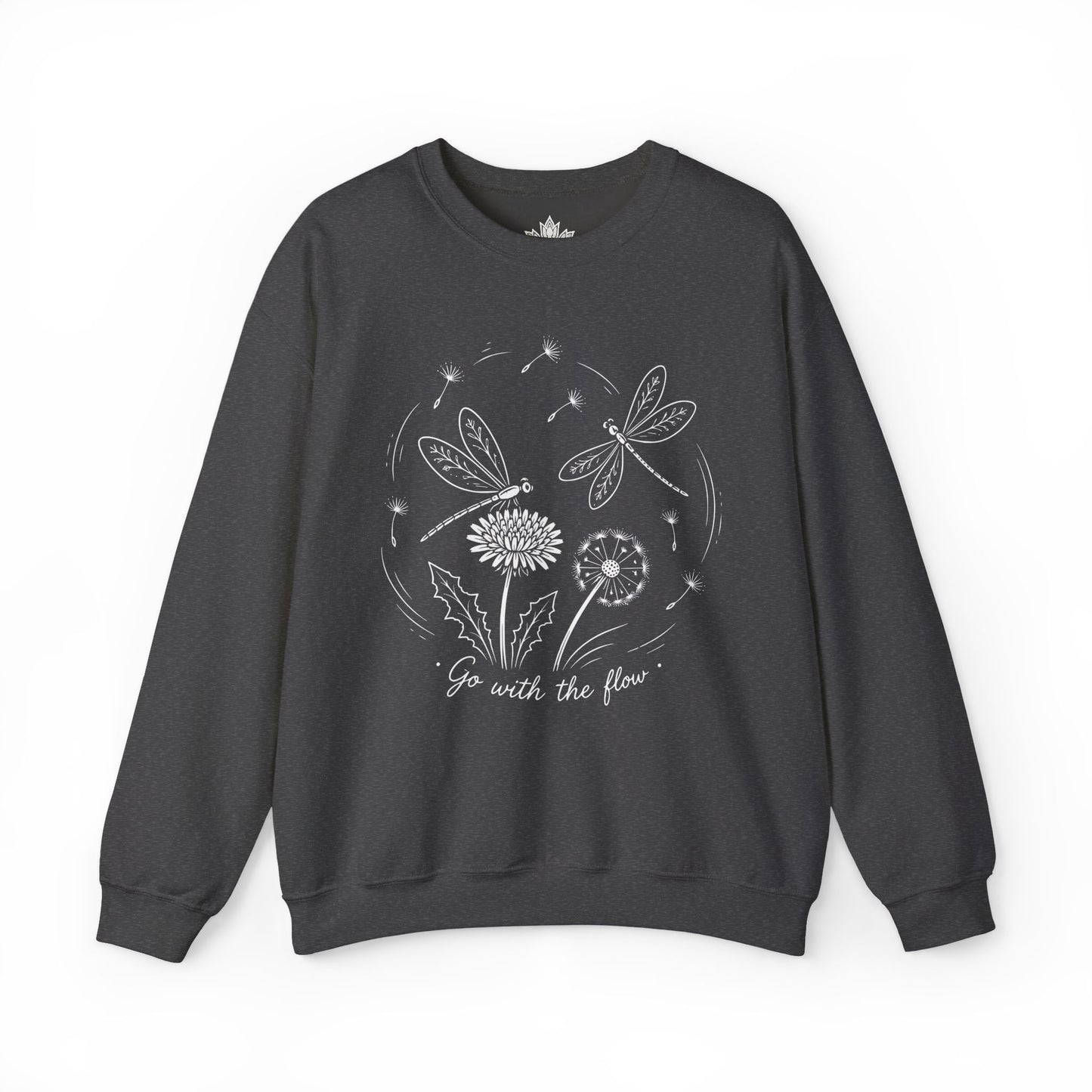 Go With The Flow Delicate Dragonflies Sweatshirt