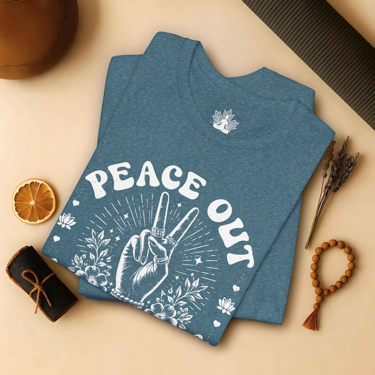 Peace Out, Love Your Neighbor Tee