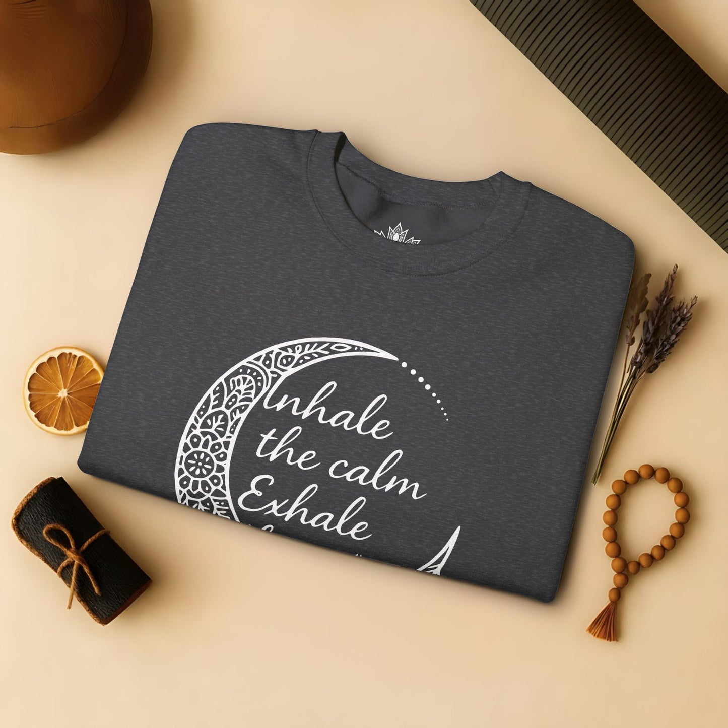 Inhale Calm Exhale Noise - Cozy Sweater