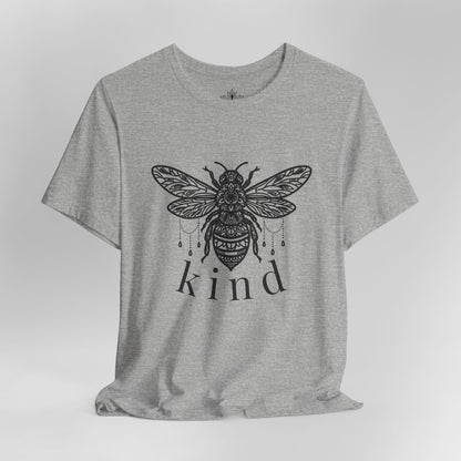 Bee Kind Mandala – Mindful Boho Yoga Tee