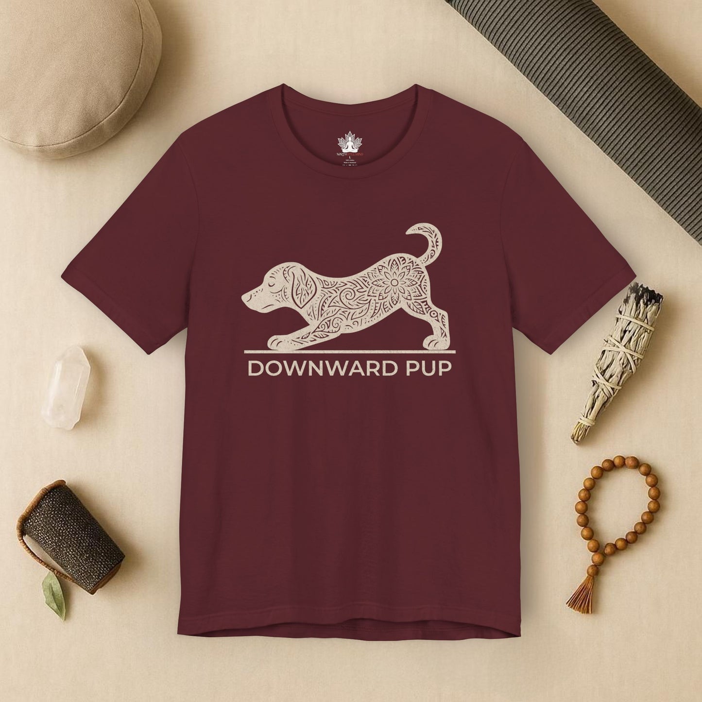Balance Sausage Dog - Downward Pup Tee