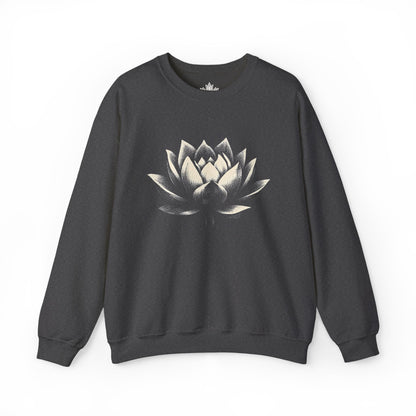 White Lotus Shadow Art Sweatshirt