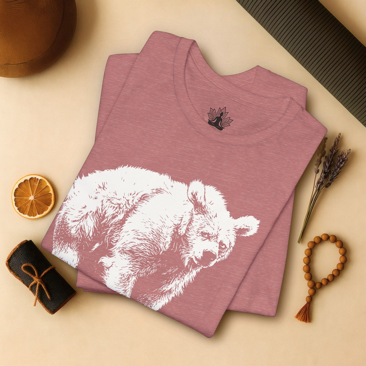 Post-Savasana Sleepy Bear Tee