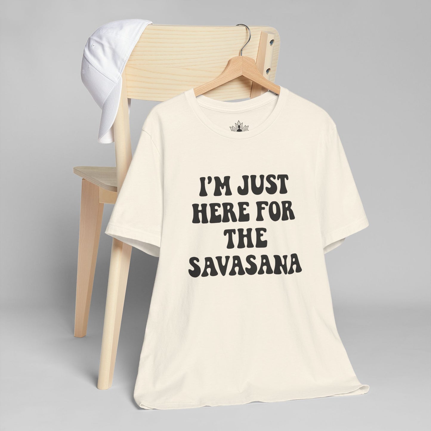 Savasana Only – Funny Yoga Men Tee