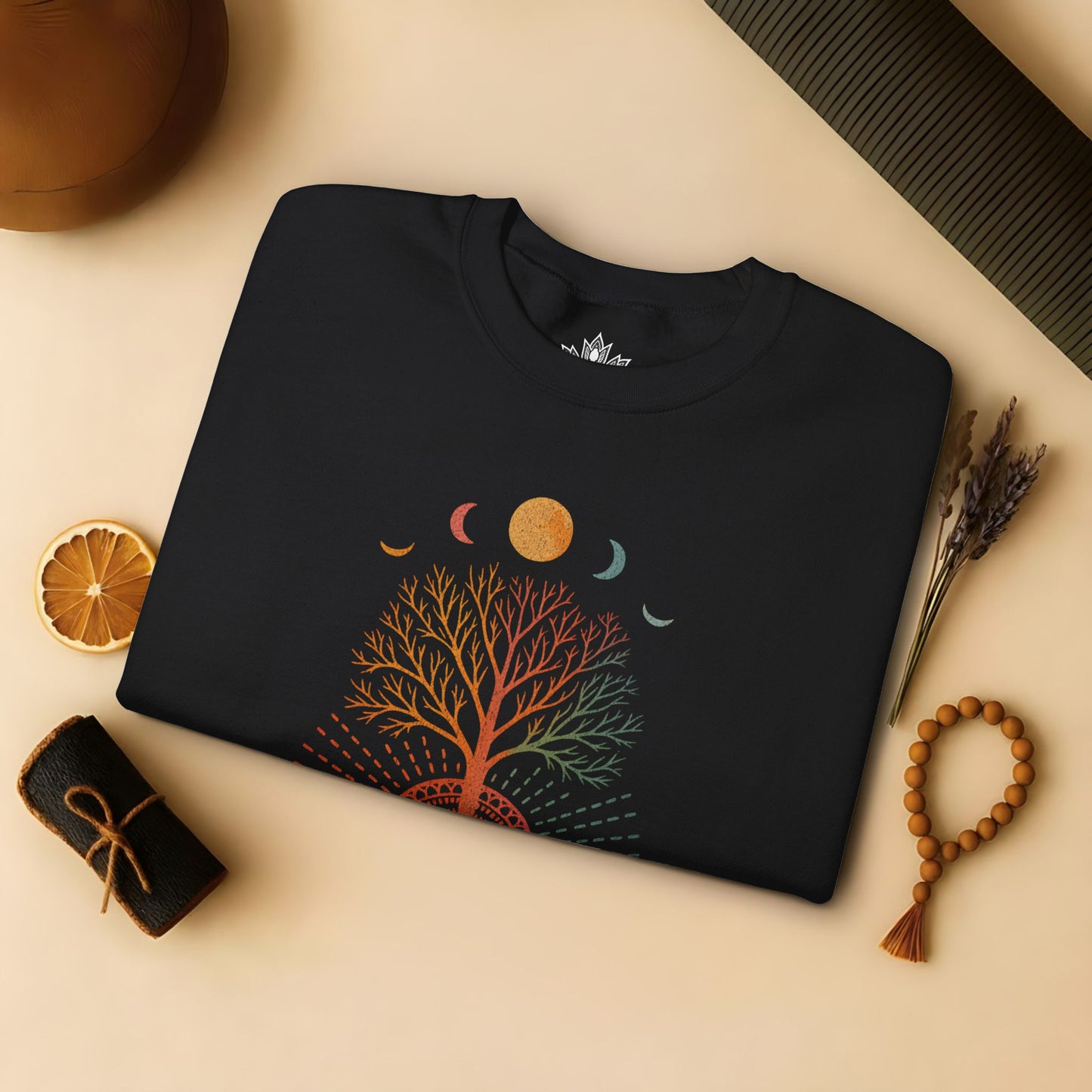 Mystical Tree of Life - Mandala Roots Sweater