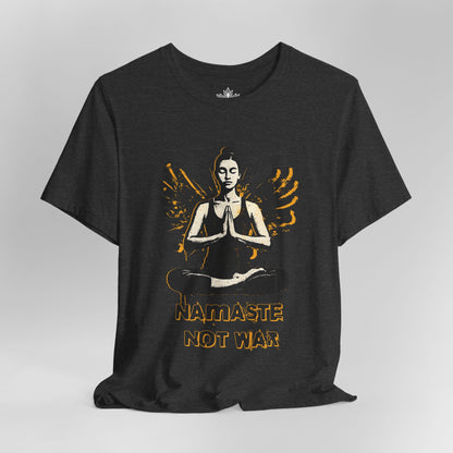 Namaste Not War – Urban Street Art Men Tee