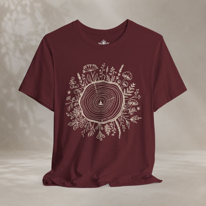 The Quiet Center Botanical Tee