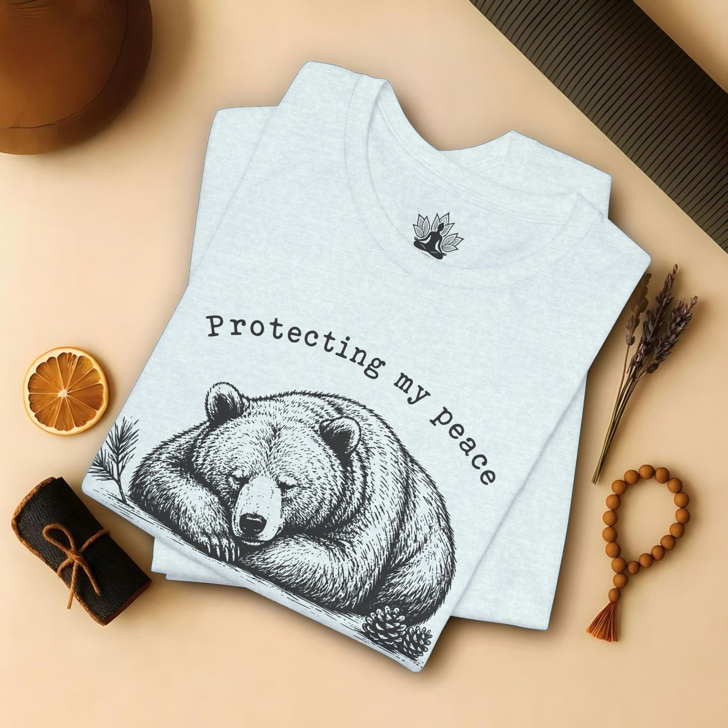 Protecting My Peace Bear Tee