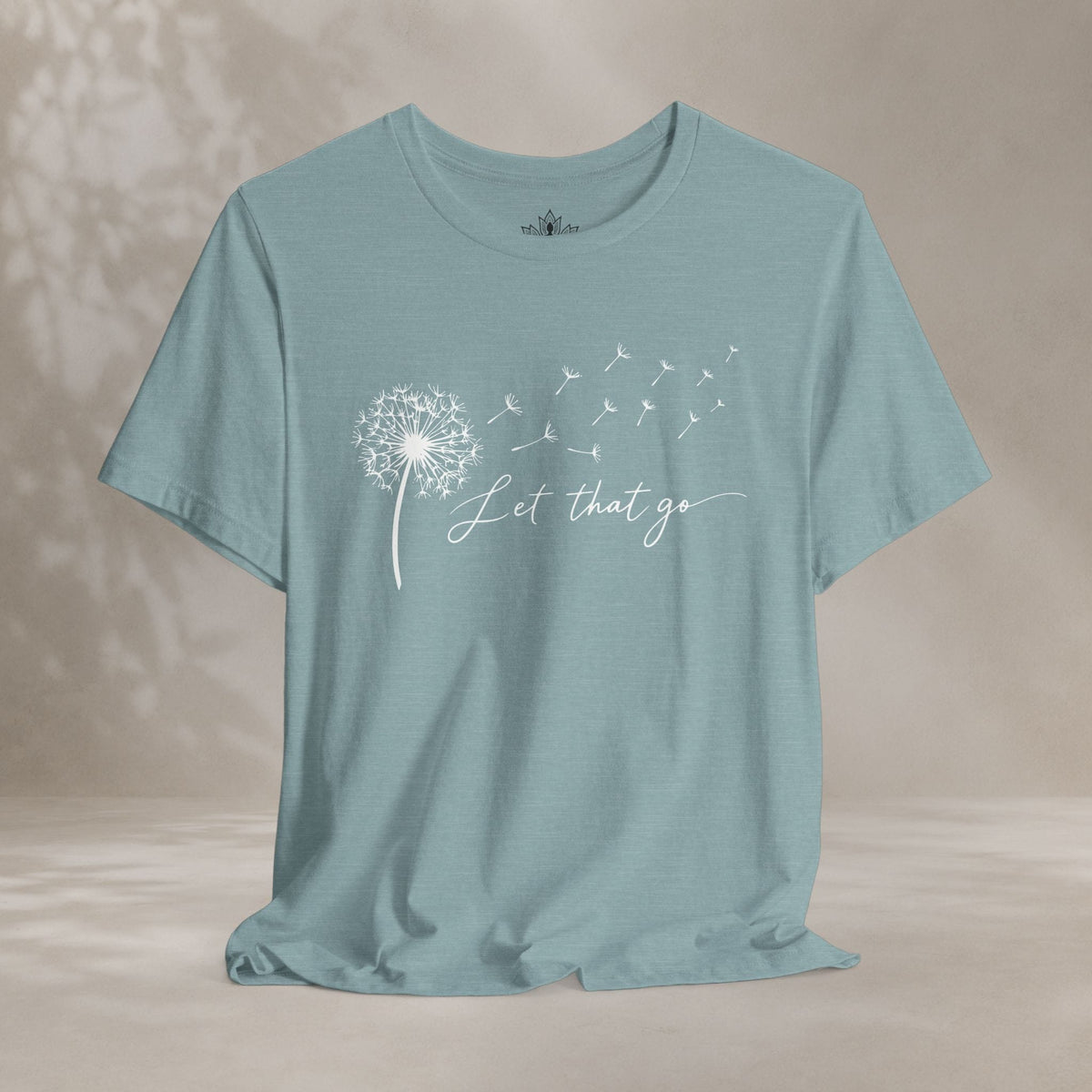 Printify T-Shirt Let That Go Dandelion Tee Let That Go Dandelion Tee