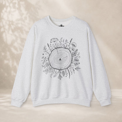 The Quiet Center Botanical Sweatshirt