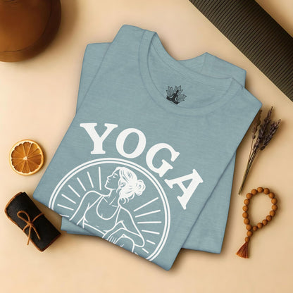 Yoga Because It's Cheaper Than Therapy Tee