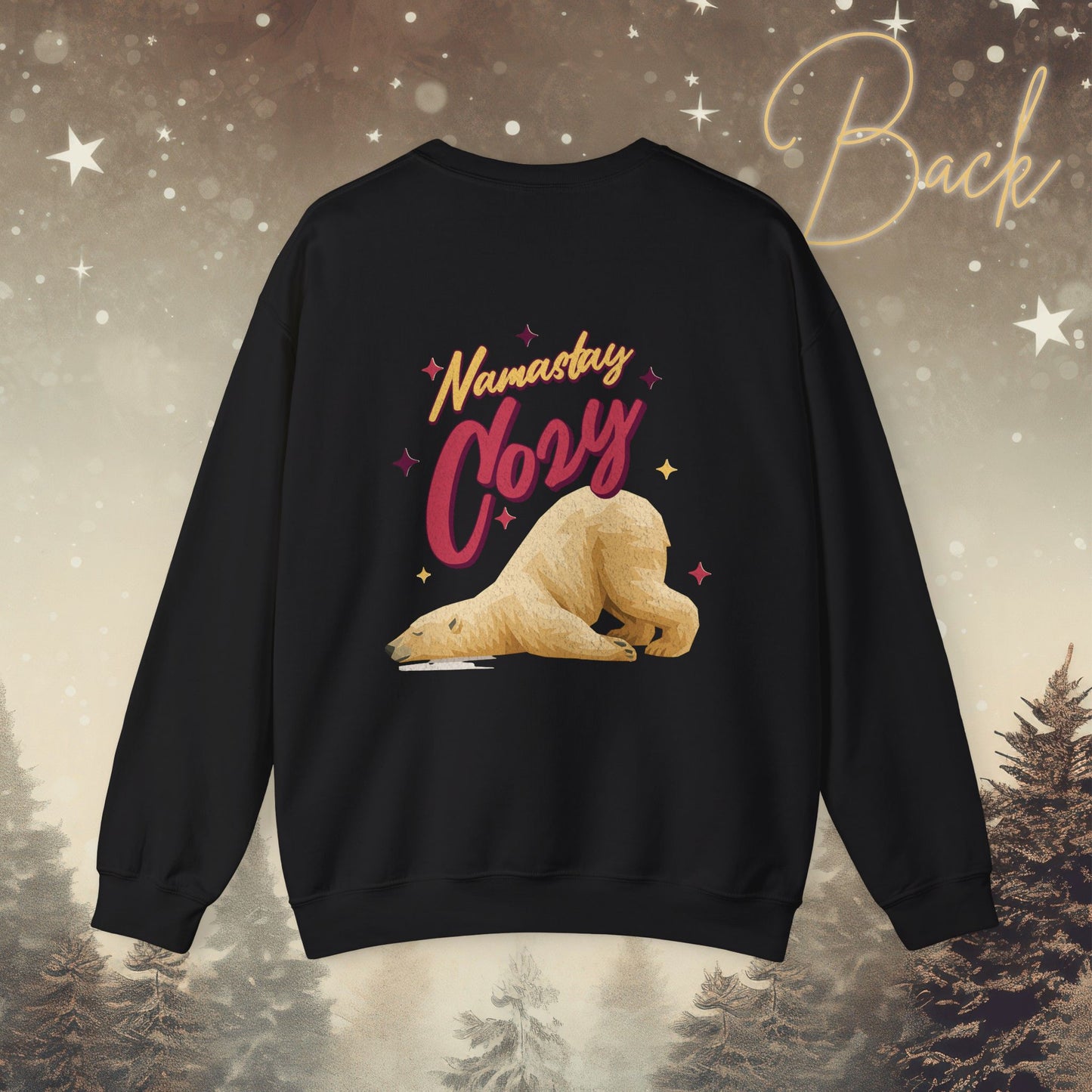 Namastay Cozy - Vintage Polar Bear Sweater