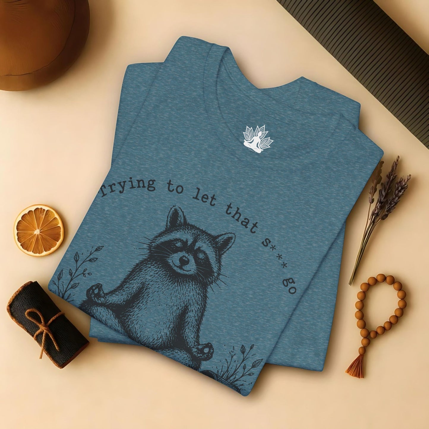 Trying To Let It Go Raccoon Tee