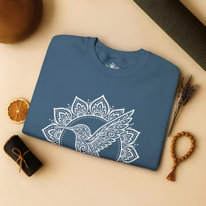 Hummingbird & Mandala Sweatshirt
