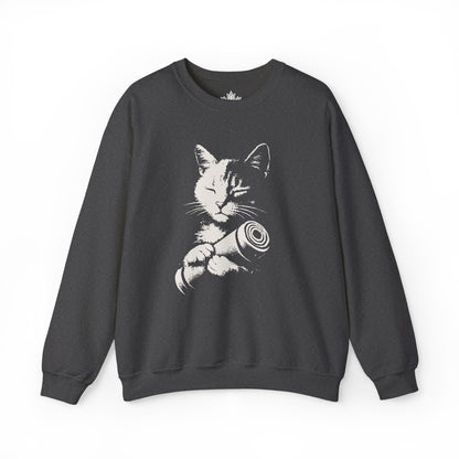Cat Shadow Art Sweatshirt