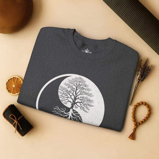 Yin Yang Tree - Mirrored Roots Sweater