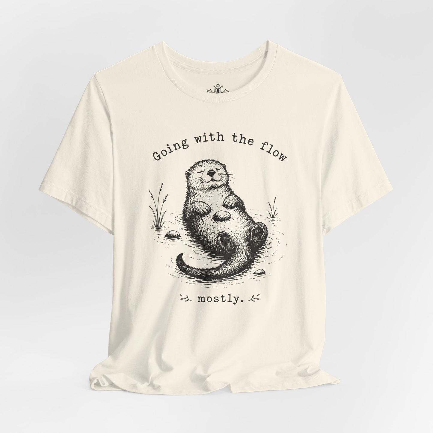 Going With The Flow Otter Tee