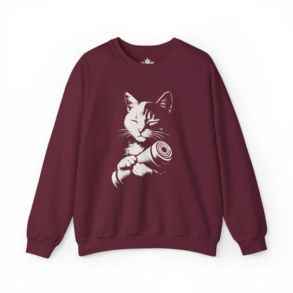 Cat Shadow Art Sweatshirt