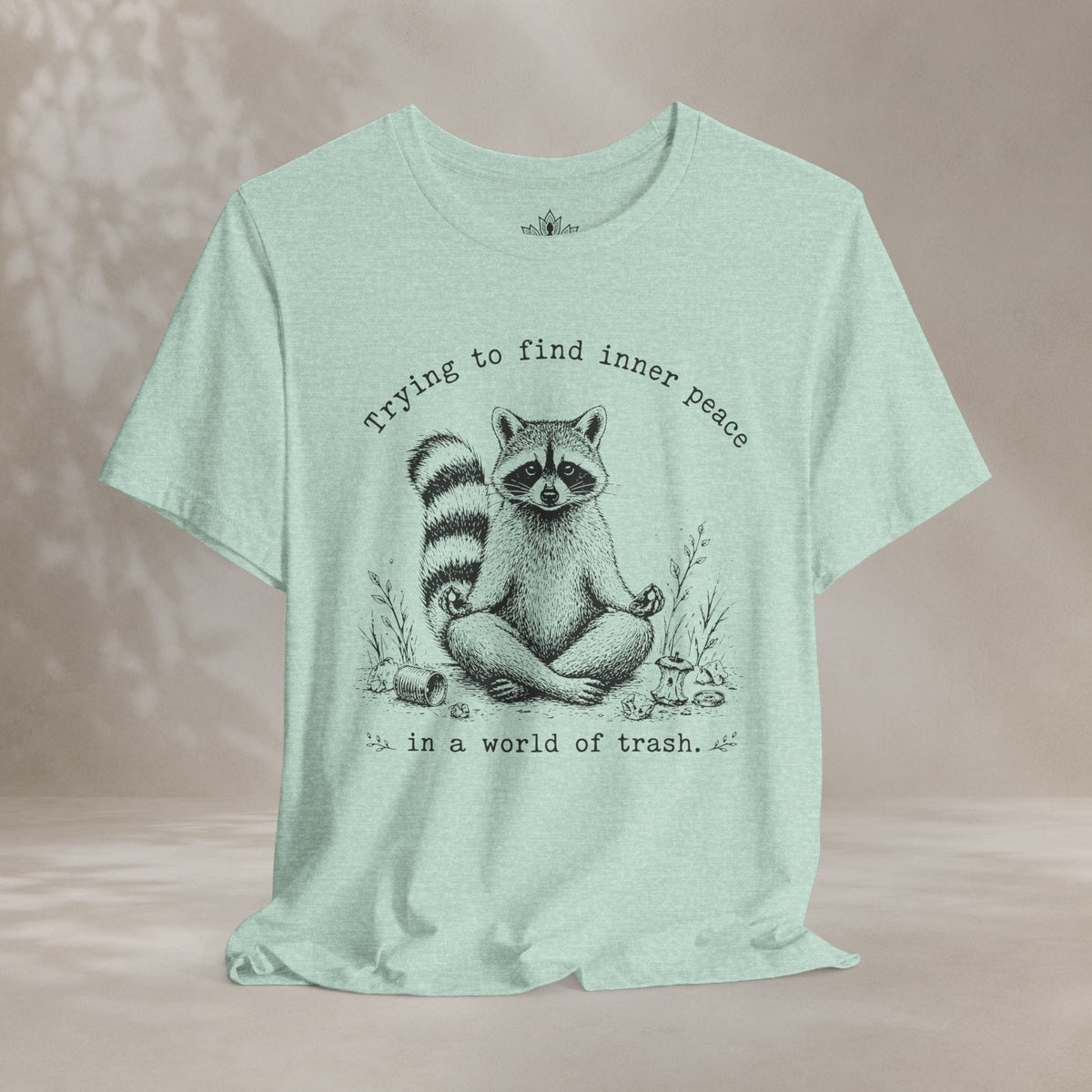 Printify T-Shirt A World Of Trash Tee A World Of Trash Tee