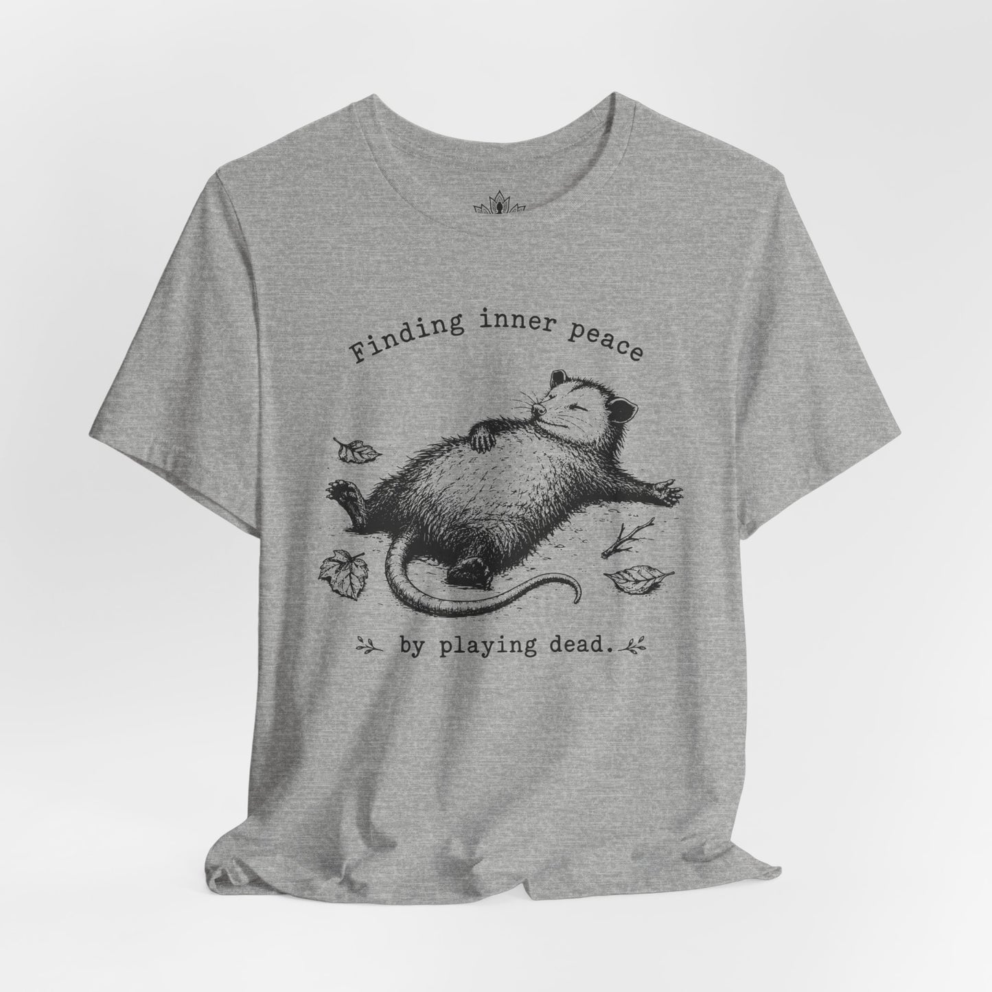 Finding Inner Peace Possum Tee