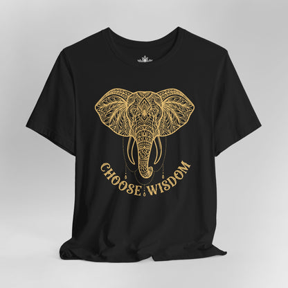 Elephant Mandala Art Tee