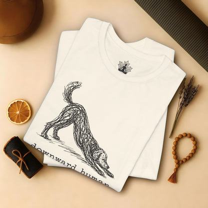 Line Art Downward Human Tee