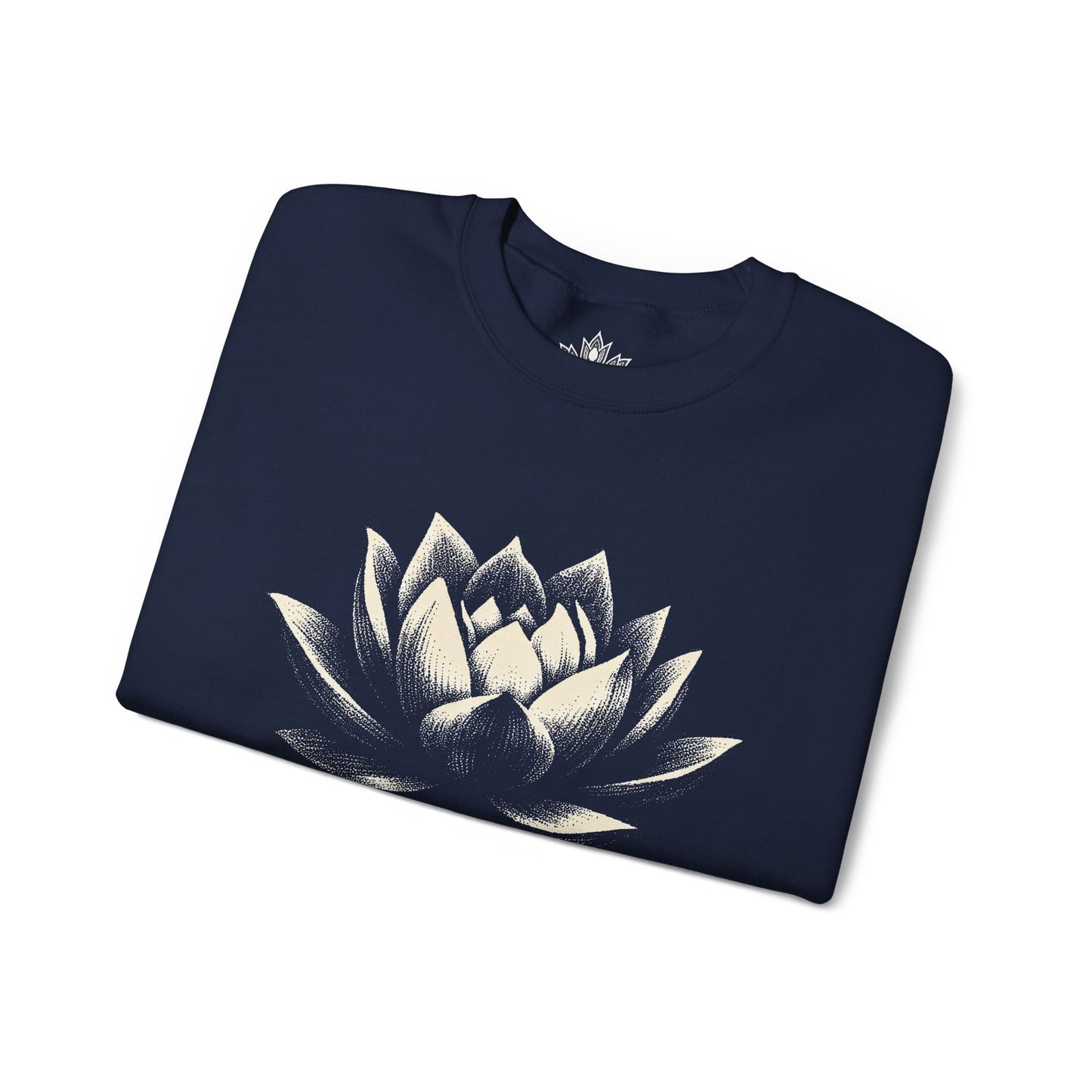 White Lotus Shadow Art Sweatshirt