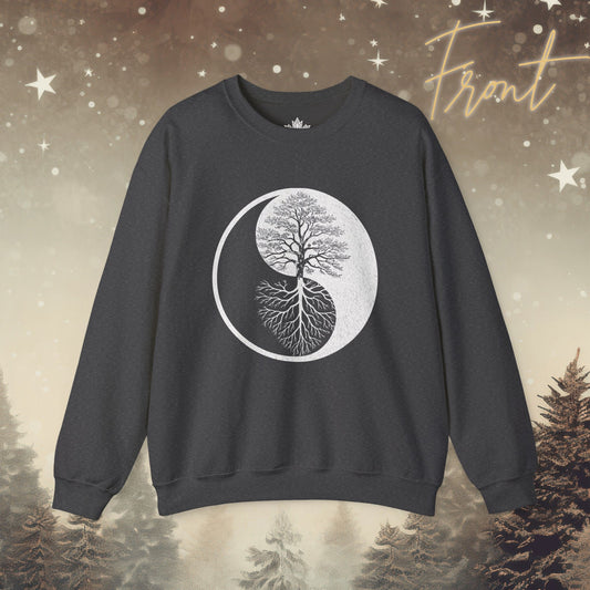 Yin Yang Tree - Mirrored Roots Sweater