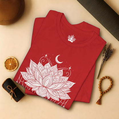 Vintage Moon Lotus Tee