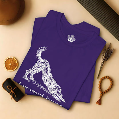 Line Art Downward Human Tee