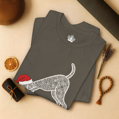 Downward Human – Funny Holiday Edition Tee