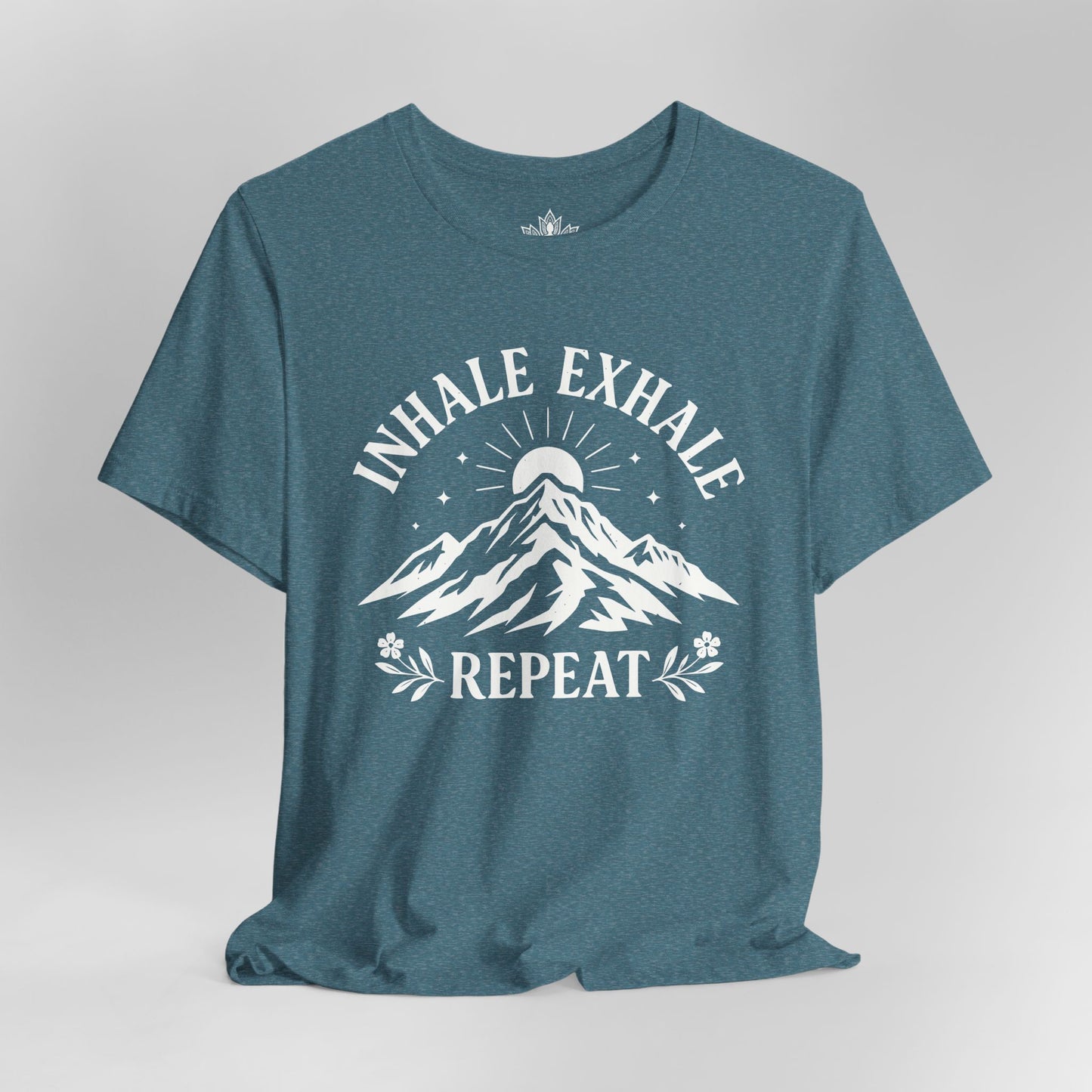 Inhale Exhale Repeat Mountain Men Tee
