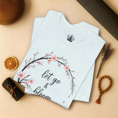Let Go & Bloom Cherry Blossoms Tee