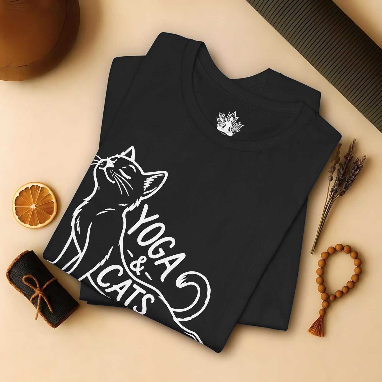 Yoga & Cats Tee
