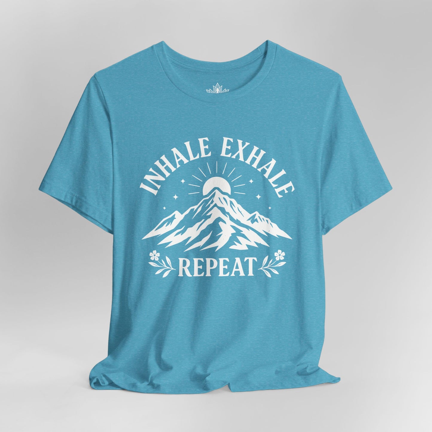 Inhale Exhale Repeat Mountain Men Tee
