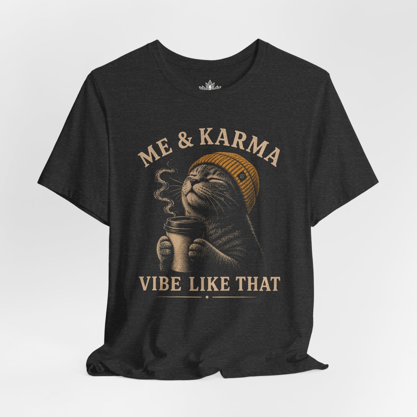 Me & Karma Vibe Like That Cat Men Tee