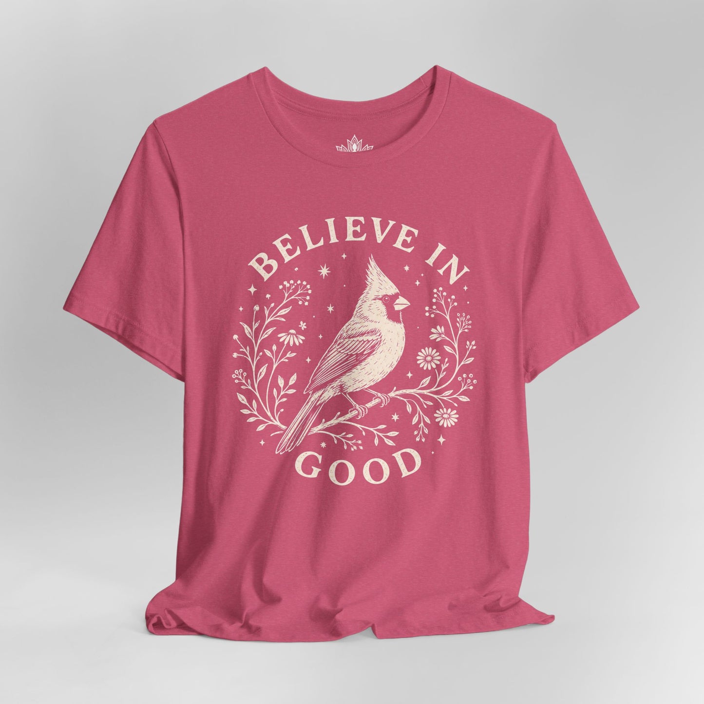 Believe In Good Cardinal Bird Tee