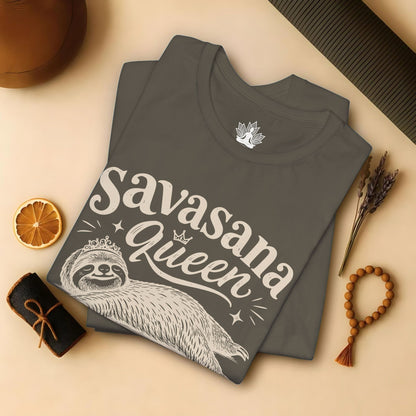 Savasana Queen Sloth Tee