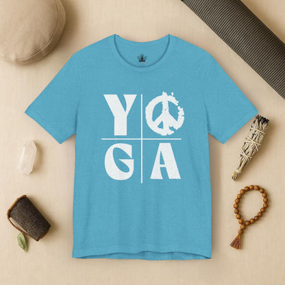 Bold Yoga – Modern Grid Tee